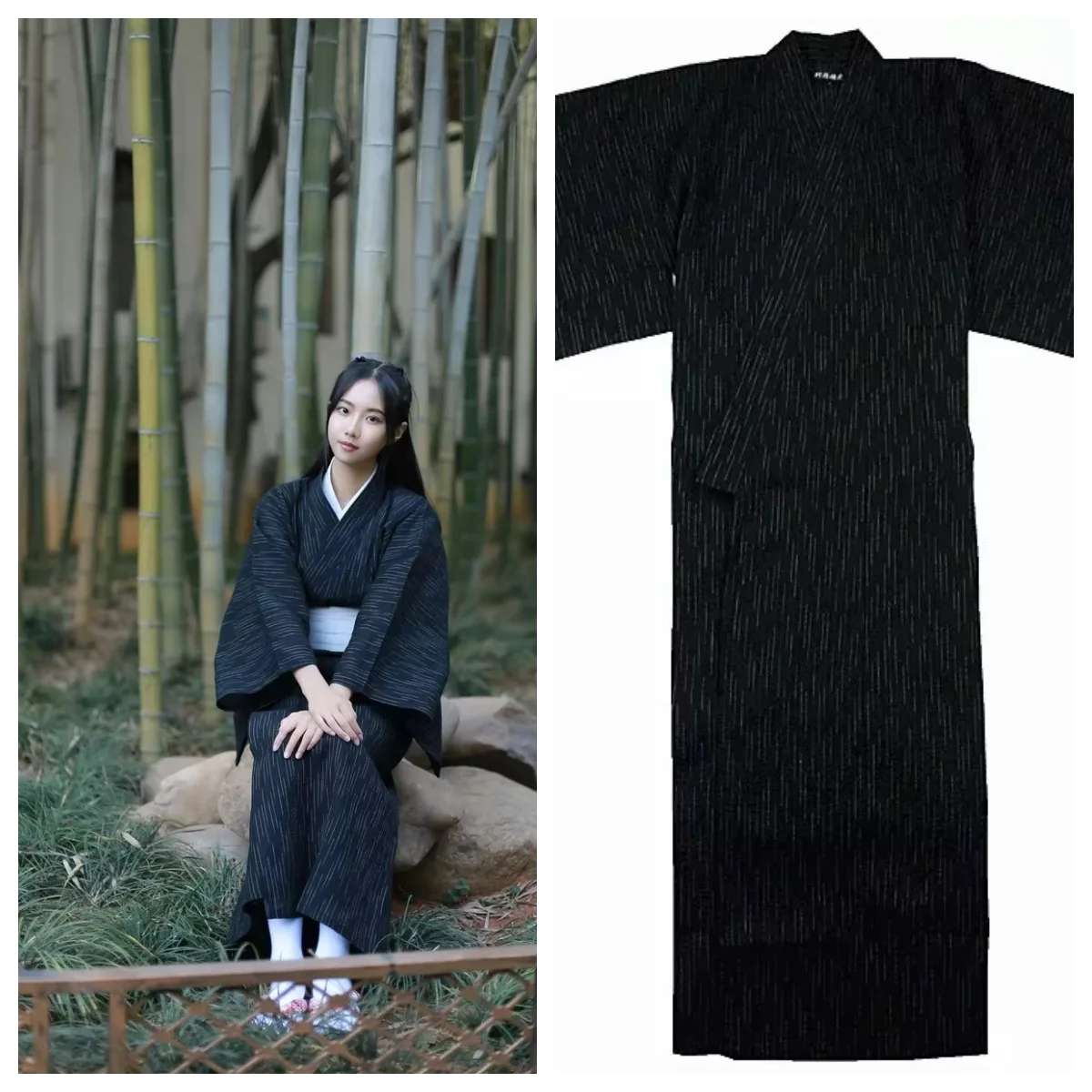 Japanese Kimono Yukata Robe for Couples – Unisex Cross-Dressing Retro Costume for Travel Photoshoot, Halloween Cos
Japanese Kimono Yukata Robe for Couples – Unisex Cross-Dressing Retro Costume for Travel Photoshoot, Halloween Cos