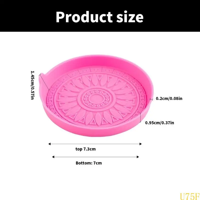 U75F Silicone Car Cup Coasters General Not Slip & Spill Proof Heat Resistant Car Mats for Enhances Driving Experience
U75F Silicone Car Cup Coasters General Not Slip & Spill Proof Heat Resistant Car Mats for Enhances Driving Experience