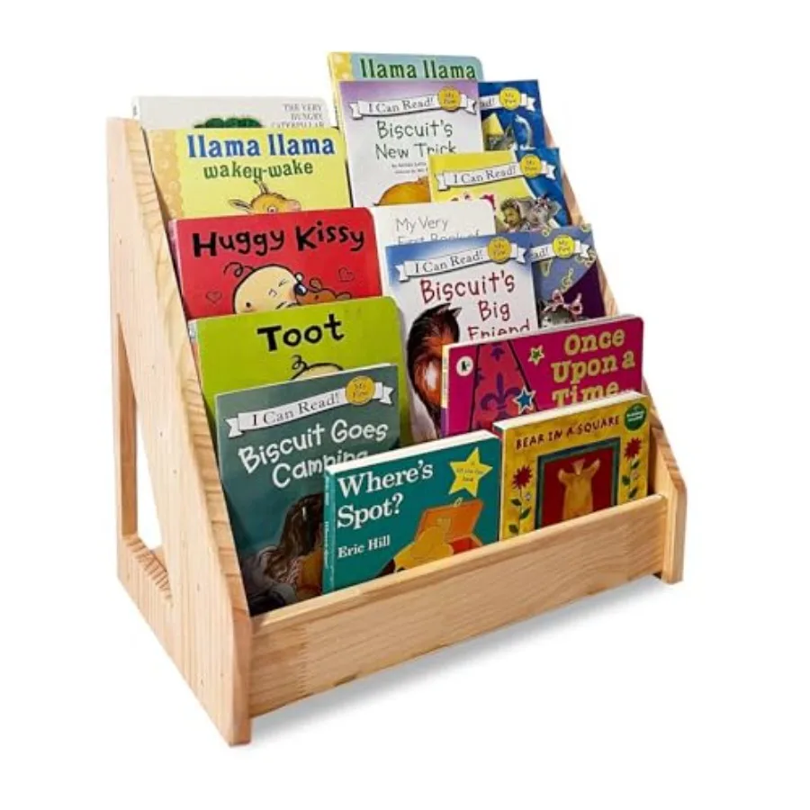 5-Tier Montessori Bookshelf - Front Facing Bookshelf with Back Storage Perfect for Toddler 's Room and Reading Nook Natural
5-Tier Montessori Bookshelf - Front Facing Bookshelf with Back Storage Perfect for Toddler 's Room and Reading Nook Natural