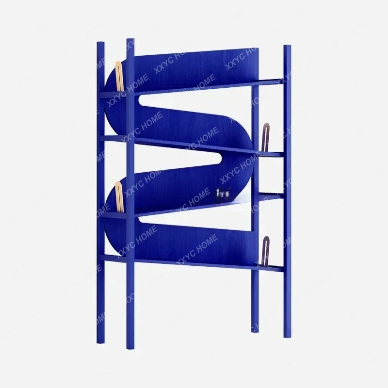 Floor shelf integrated against the wall Solid wood bookshelf Layered baffle against the wall Small apartment
Floor shelf integrated against the wall Solid wood bookshelf Layered baffle against the wall Small apartment