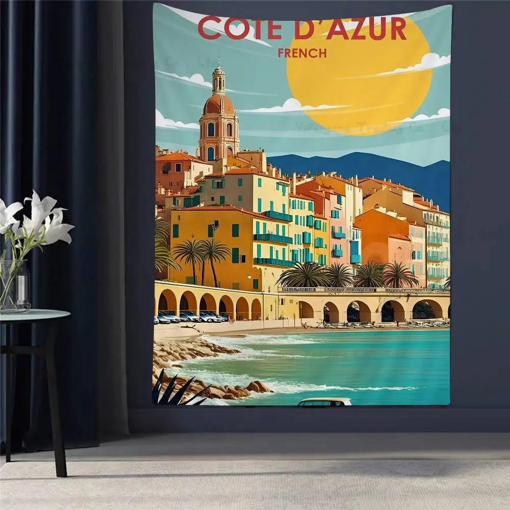 France Holiday Travel City Picture 80s Wall Tapestry Home Decoration Hippie Bohemian Decoration Divination INS Home Decor
France Holiday Travel City Picture 80s Wall Tapestry Home Decoration Hippie Bohemian Decoration Divination INS Home Decor