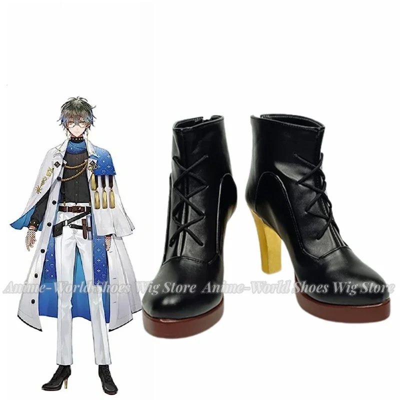 New Anime Hololive VTuber Luxiem Ike Eveland Cosplay Shoes Boots Halloween Carnival Boots Cosplay Prop Custom Made
New Anime Hololive VTuber Luxiem Ike Eveland Cosplay Shoes Boots Halloween Carnival Boots Cosplay Prop Custom Made