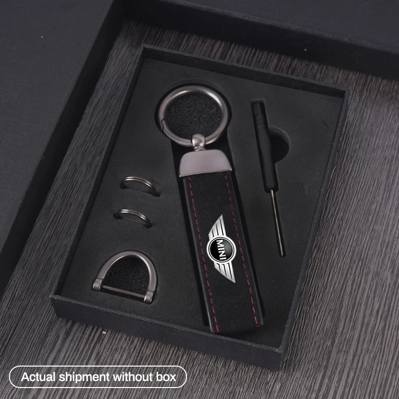 High-end Vintage Leather Suede Car Keychain Zinc Alloy Ring For BMW Mini Cooper Countryman Clubman R55 R56 R60 F54 F55 F56 F60
High-end Vintage Leather Suede Car Keychain Zinc Alloy Ring For BMW Mini Cooper Countryman Clubman R55 R56 R60 F54 F55 F56 F60