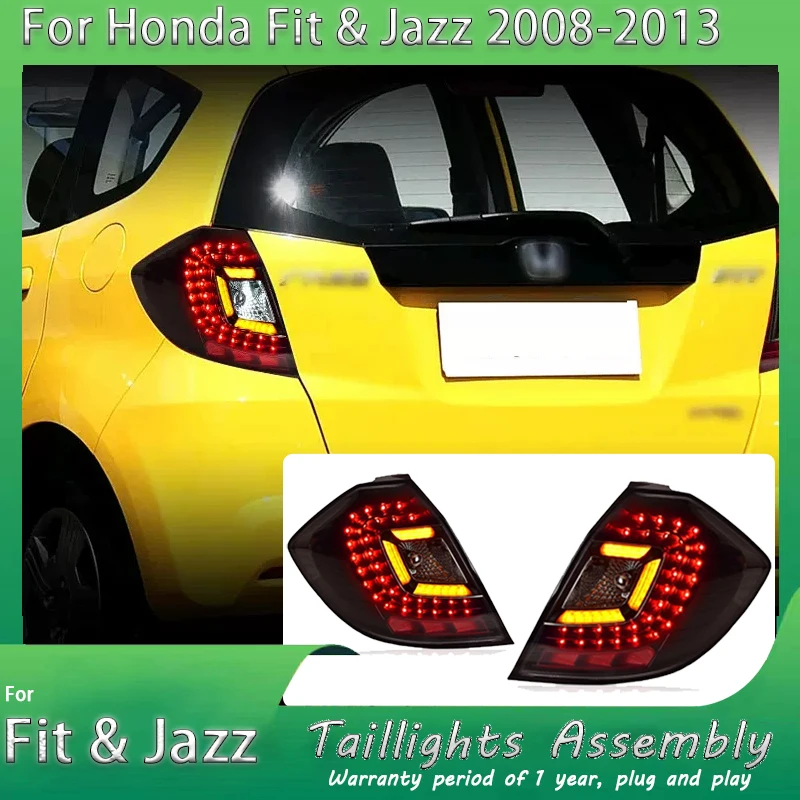 Tail Lamp for Honda Jazz Fit LED Tail Light 2008 2009 2010 2011 2012-2013 FIT Rear Fog Brake Turn Signal Automotive Accessories
Tail Lamp for Honda Jazz Fit LED Tail Light 2008 2009 2010 2011 2012-2013 FIT Rear Fog Brake Turn Signal Automotive Accessories