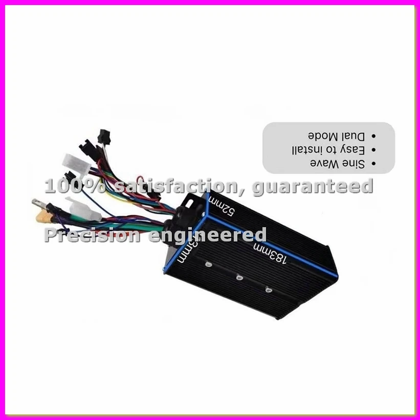 Ebike Controller 48V-72V 60A 3000W Sine Wave Dual Mode 18-Tube Controller Ideal for Motor Mountain Bike Refit-ANKL
Ebike Controller 48V-72V 60A 3000W Sine Wave Dual Mode 18-Tube Controller Ideal for Motor Mountain Bike Refit-ANKL