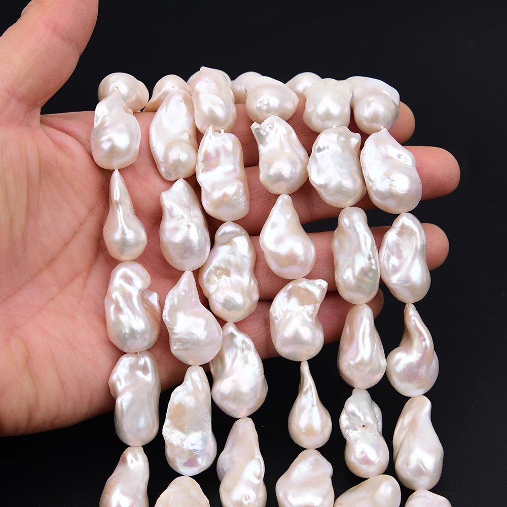 APDGG A+ Freshwater Cultured White Baroque Keshi Pearls Loose Pendant Beads 16.2'' DIY Jewelry Supplies
APDGG A+ Freshwater Cultured White Baroque Keshi Pearls Loose Pendant Beads 16.2'' DIY Jewelry Supplies