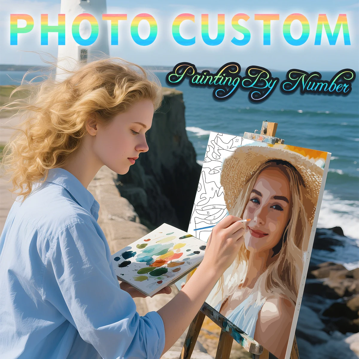 RUOPOTY Photo Custom Paintings For Painting By Numbers Color Markers Coloring by Numbers Picture Drawing Acrylic home decoration
RUOPOTY Photo Custom Paintings For Painting By Numbers Color Markers Coloring by Numbers Picture Drawing Acrylic home decoration