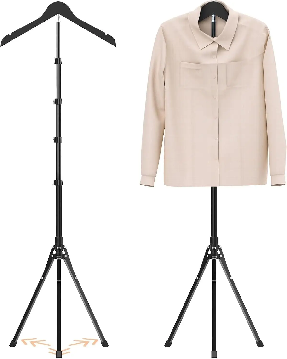 Adjustable Shirt Display Stand 32-63 Inch, Foldable Mannequin Torso for Retail, Multi-Use Steamer Rack for Graduation Clothes
Adjustable Shirt Display Stand 32-63 Inch, Foldable Mannequin Torso for Retail, Multi-Use Steamer Rack for Graduation Clothes