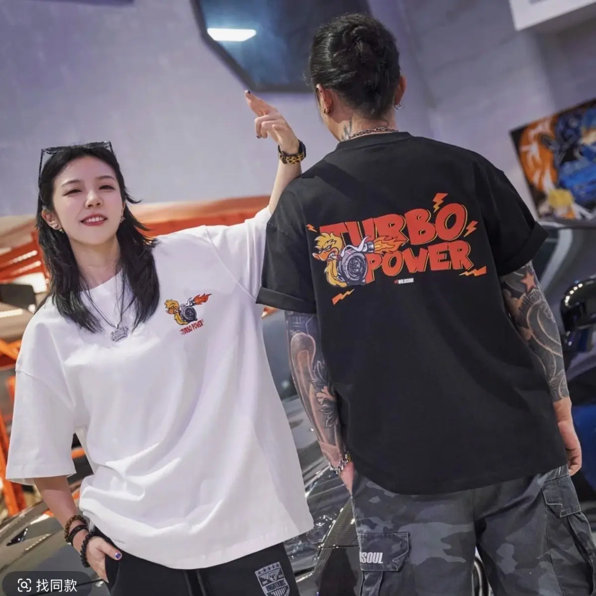 Car Modification Turbo Power High Street Printing Short-sleeved T-shirt Men and Women Car Enthusiasts Casual Wear Couple Tops
Car Modification Turbo Power High Street Printing Short-sleeved T-shirt Men and Women Car Enthusiasts Casual Wear Couple Tops