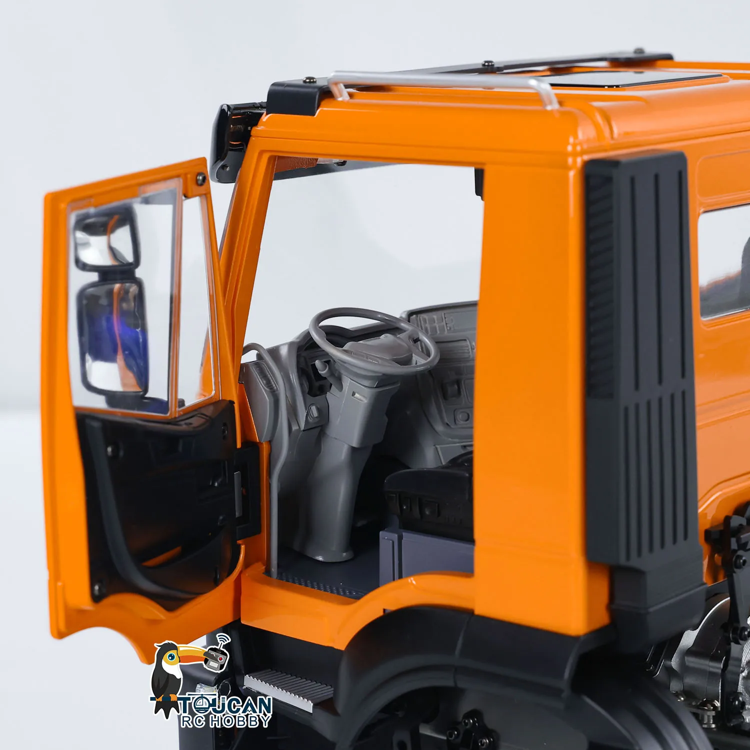 1/14 6x6 RC Tractor Truck Metal Chassis RC 2-speed Transmission Remote Control Cars Model W/ Sounds Light Vehicle Hobby for Boy
1/14 6x6 RC Tractor Truck Metal Chassis RC 2-speed Transmission Remote Control Cars Model W/ Sounds Light Vehicle Hobby for Boy
