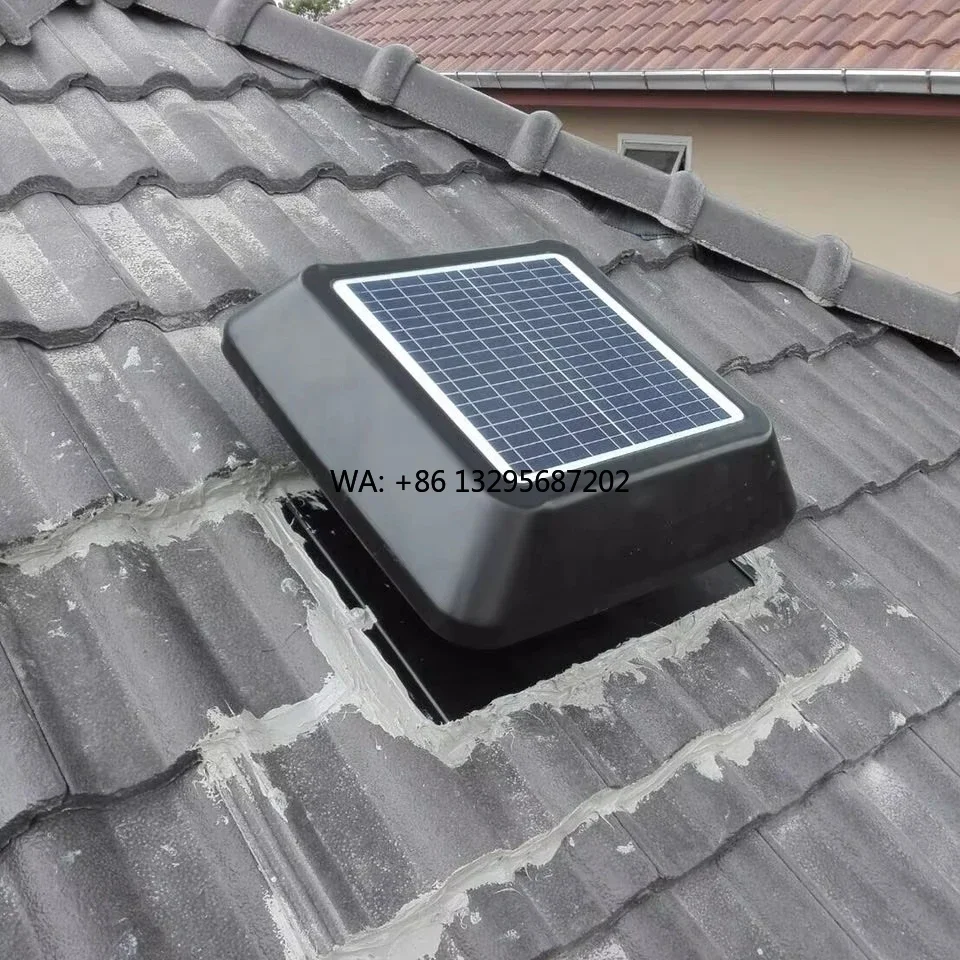 25W 12Inch Solar Powered Waterproof DC Motor Hot Air Extractor Attic Roof Mounted Vent Best Solar Ventilation HVAC Exhaust Fan
25W 12Inch Solar Powered Waterproof DC Motor Hot Air Extractor Attic Roof Mounted Vent Best Solar Ventilation HVAC Exhaust Fan