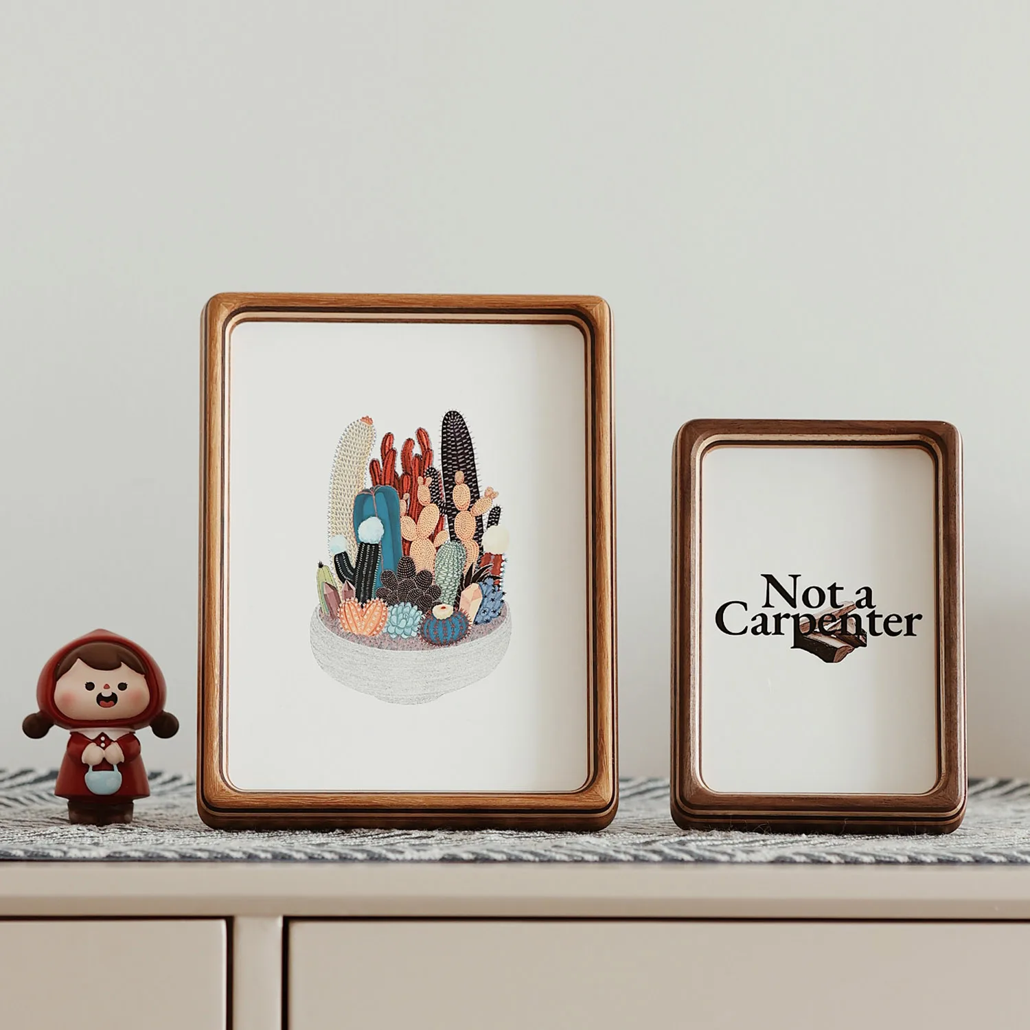 Solid wood rounded corners set the table to wash photos and make a photo frame wooden picture frame
Solid wood rounded corners set the table to wash photos and make a photo frame wooden picture frame