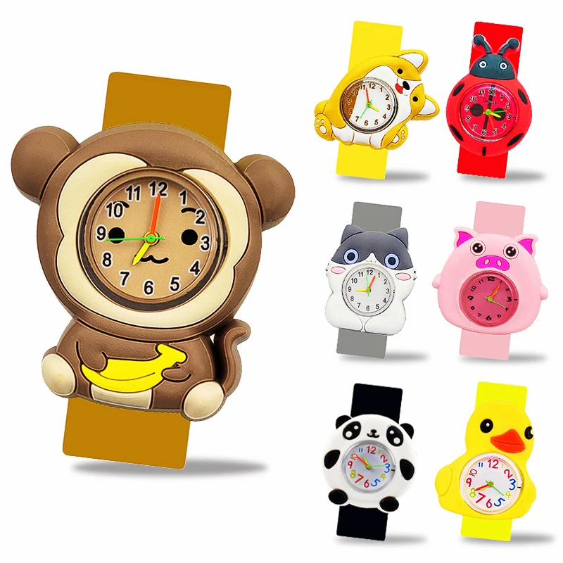 Симпатичные детские наручные часы, Мультяшные 3D Силиконовые Детские часы с животными, часы для студентов, подарки для детей дошкольного возраста
Симпатичные детские наручные часы, Мультяшные 3D Силиконовые Детские часы с животными, часы для студентов, подарки для детей дошкольного возраста