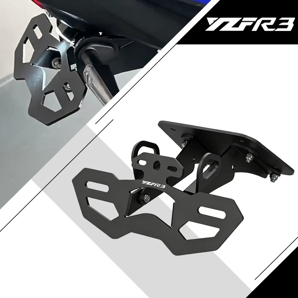 Motorcycle Registration License Plate Holder Tail Tidy Fender Eliminator For YAMAHA YZF R3 R25 MT-03 MT-25 MT03 MT25 2014-2026
Motorcycle Registration License Plate Holder Tail Tidy Fender Eliminator For YAMAHA YZF R3 R25 MT-03 MT-25 MT03 MT25 2014-2026