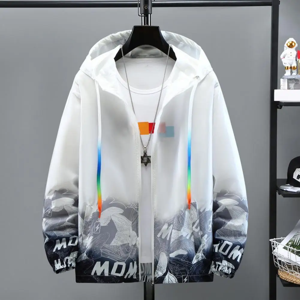 Men Jacket Sun Protection Hooded Jacket with Pockets Quick Drying Windbreaker for Men Shoes Print Zipper Placket Men Lightweight
Men Jacket Sun Protection Hooded Jacket with Pockets Quick Drying Windbreaker for Men Shoes Print Zipper Placket Men Lightweight