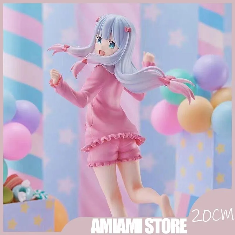 20cm Eromanga Teacher Pink Pajamas Izumi Sagiri Anime Action Figures Kawaii Girl PVC Collection Model Decoration Doll Toys Gifts
20cm Eromanga Teacher Pink Pajamas Izumi Sagiri Anime Action Figures Kawaii Girl PVC Collection Model Decoration Doll Toys Gifts