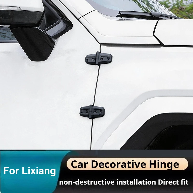 For Li Lixiang L6 L7 L8 L9 I6 I8 Car Door Hinge Cover Car Engine Hood Front Fender Decorative Hinges Accessories
For Li Lixiang L6 L7 L8 L9 I6 I8 Car Door Hinge Cover Car Engine Hood Front Fender Decorative Hinges Accessories
