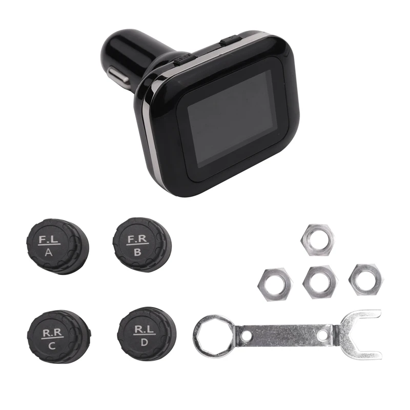2X TPMS Tire Monitor Cigarette- Lighter Tire Pressure Alarm System Screen Can Shake USB Tire Pressure Detection System
2X TPMS Tire Monitor Cigarette- Lighter Tire Pressure Alarm System Screen Can Shake USB Tire Pressure Detection System