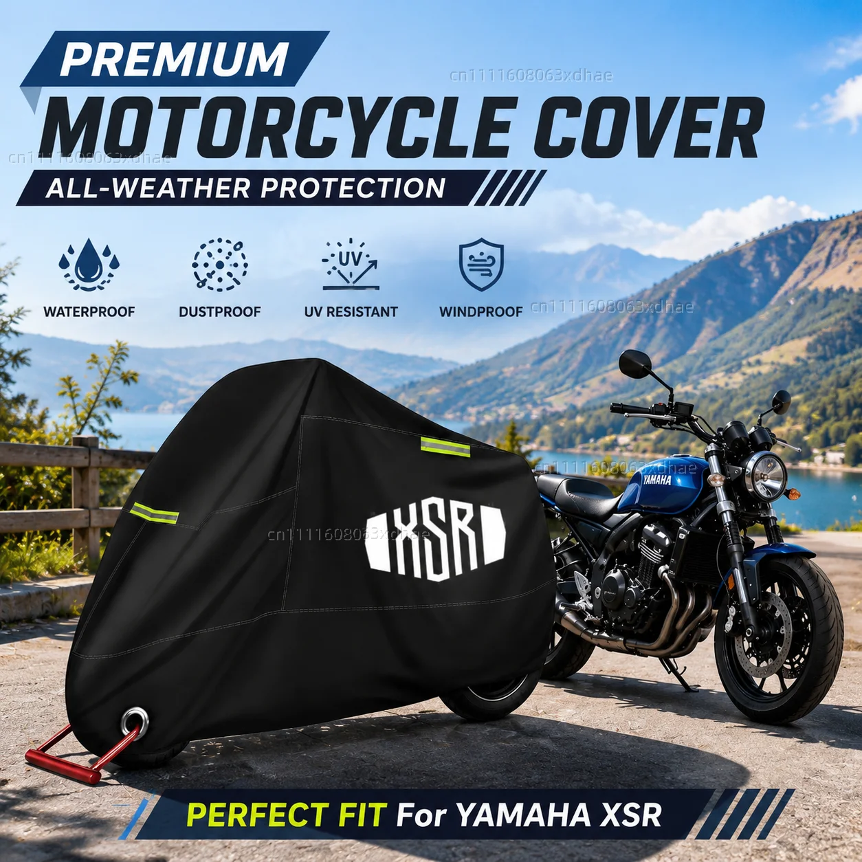 All-Weather Motorcycle Cover Outdoor Protection Waterproof 190T Oxford Cloth For For YAMAHA XSR700 XSR 700 XSR900 XSR 900 XSR125
All-Weather Motorcycle Cover Outdoor Protection Waterproof 190T Oxford Cloth For For YAMAHA XSR700 XSR 700 XSR900 XSR 900 XSR125