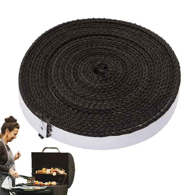 Black Flat Stoves Gasket Tape Self Adhesive Flat Stoves Rope Fiberglass Fireplace Door Sealing Cord Replacement Gasket Tape
Black Flat Stoves Gasket Tape Self Adhesive Flat Stoves Rope Fiberglass Fireplace Door Sealing Cord Replacement Gasket Tape