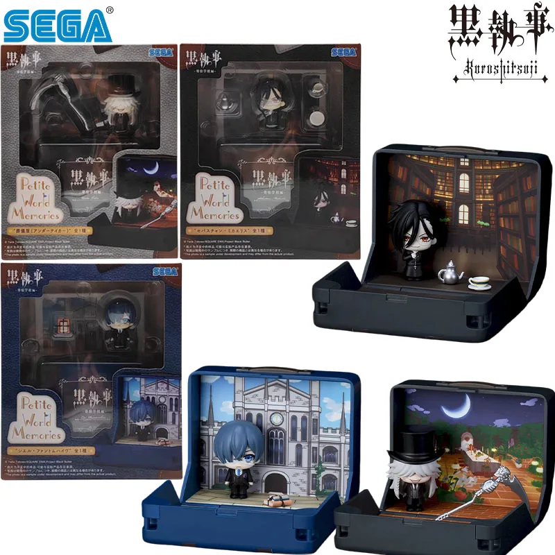 SEGA Genuine Petite World Memories Black Butler Anime Character for Christmas Gift Action Toys Collect Model Decorative Items
SEGA Genuine Petite World Memories Black Butler Anime Character for Christmas Gift Action Toys Collect Model Decorative Items