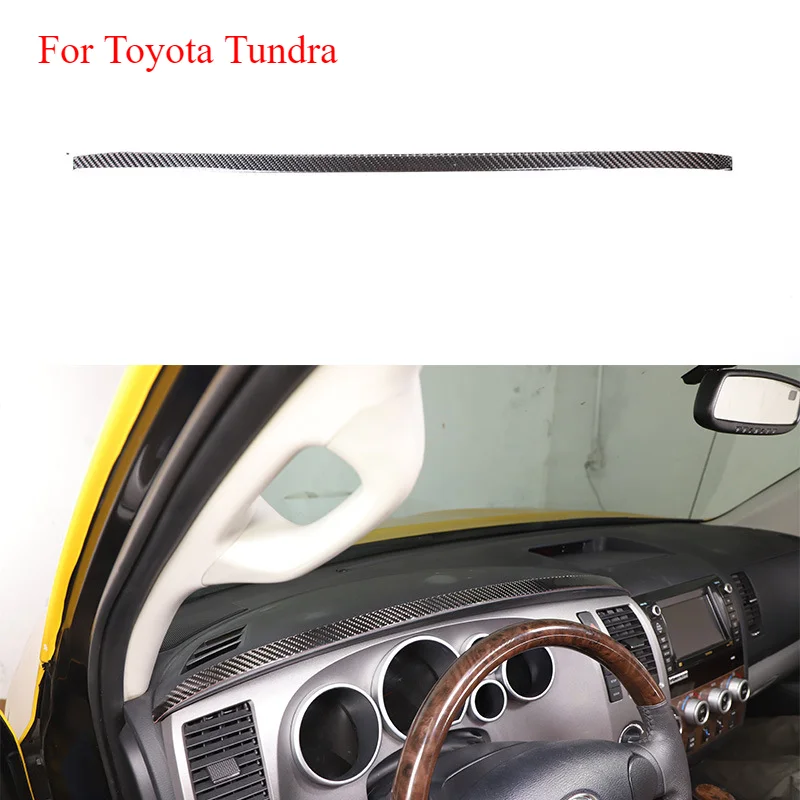 The dashboard sunshade cover decorative strip is suitable for Toyota Tundra 07-13 soft carbon 1-piece set
The dashboard sunshade cover decorative strip is suitable for Toyota Tundra 07-13 soft carbon 1-piece set