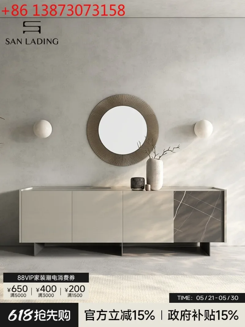 Italian light luxury rock slab modern simple living room home TV cabinet
Italian light luxury rock slab modern simple living room home TV cabinet