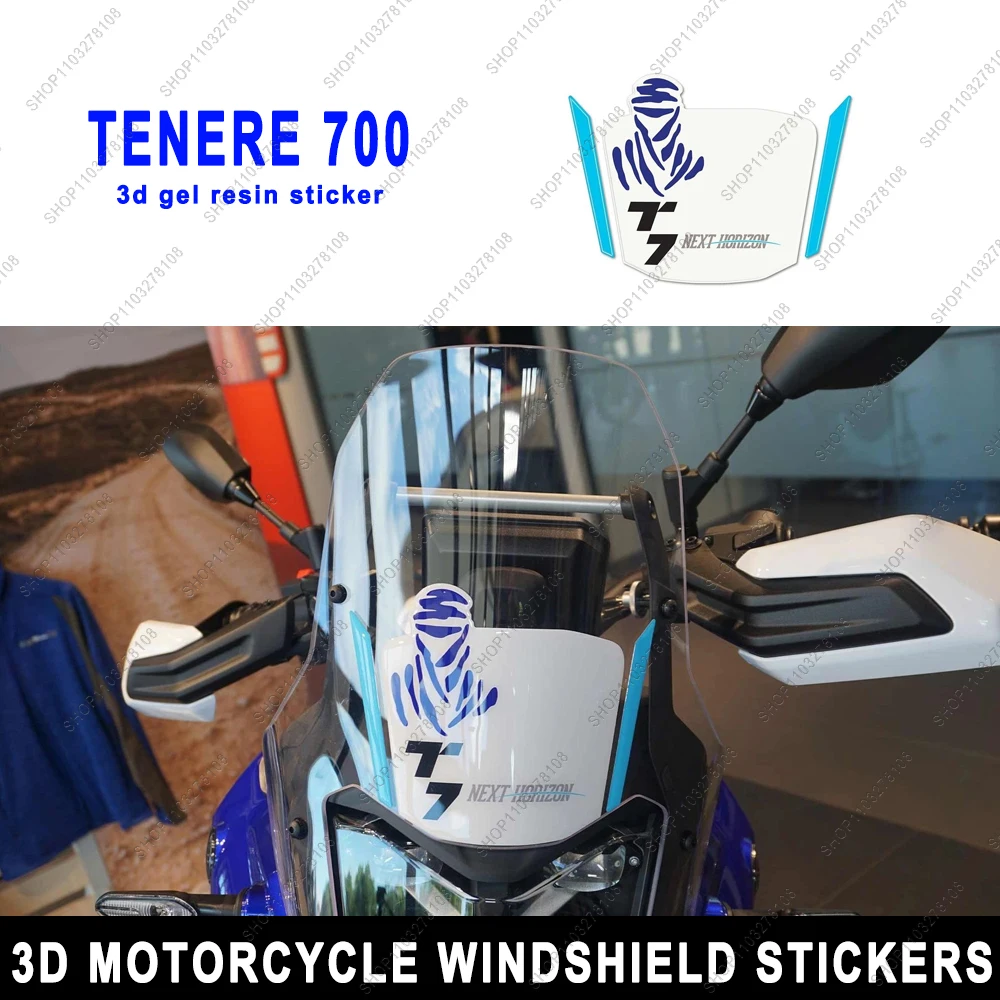 Motorcycle Accessories 3D gel Resin decals kit For Yamaha Tenere 700 2025 Windshield Protection Sticker waterproof
Motorcycle Accessories 3D gel Resin decals kit For Yamaha Tenere 700 2025 Windshield Protection Sticker waterproof
