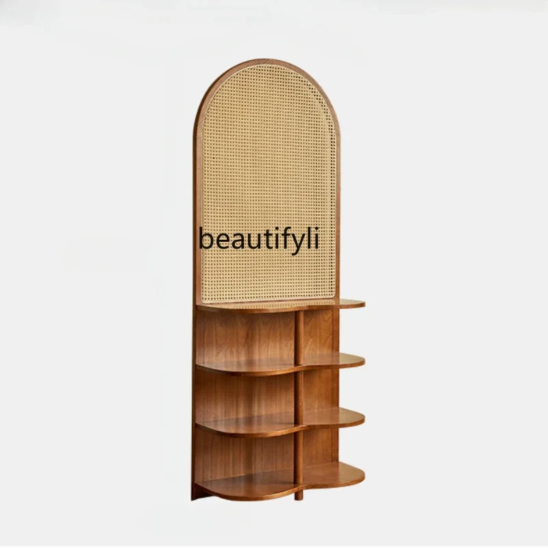 X188Nordic Retro Solid Wood Rattan Home Subareas Screens Living Room Entrance Entrance Rack Covering Simple
X188Nordic Retro Solid Wood Rattan Home Subareas Screens Living Room Entrance Entrance Rack Covering Simple