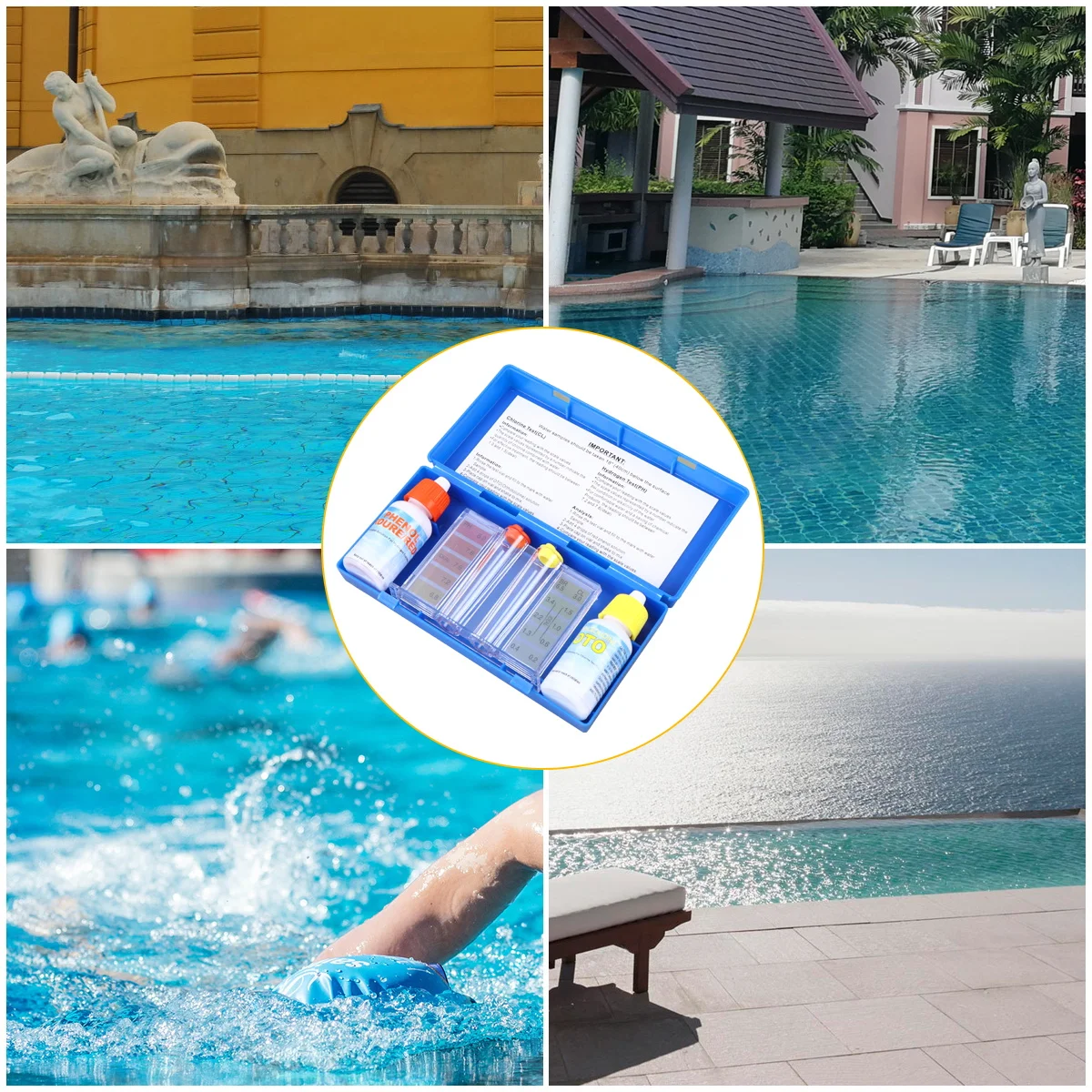 Water Quality Testing Reagents PH Tester Digital Hardness Swimming Pool Aquarium Spa Test Solution Chemistry Liquid Pool Reagent
Water Quality Testing Reagents PH Tester Digital Hardness Swimming Pool Aquarium Spa Test Solution Chemistry Liquid Pool Reagent