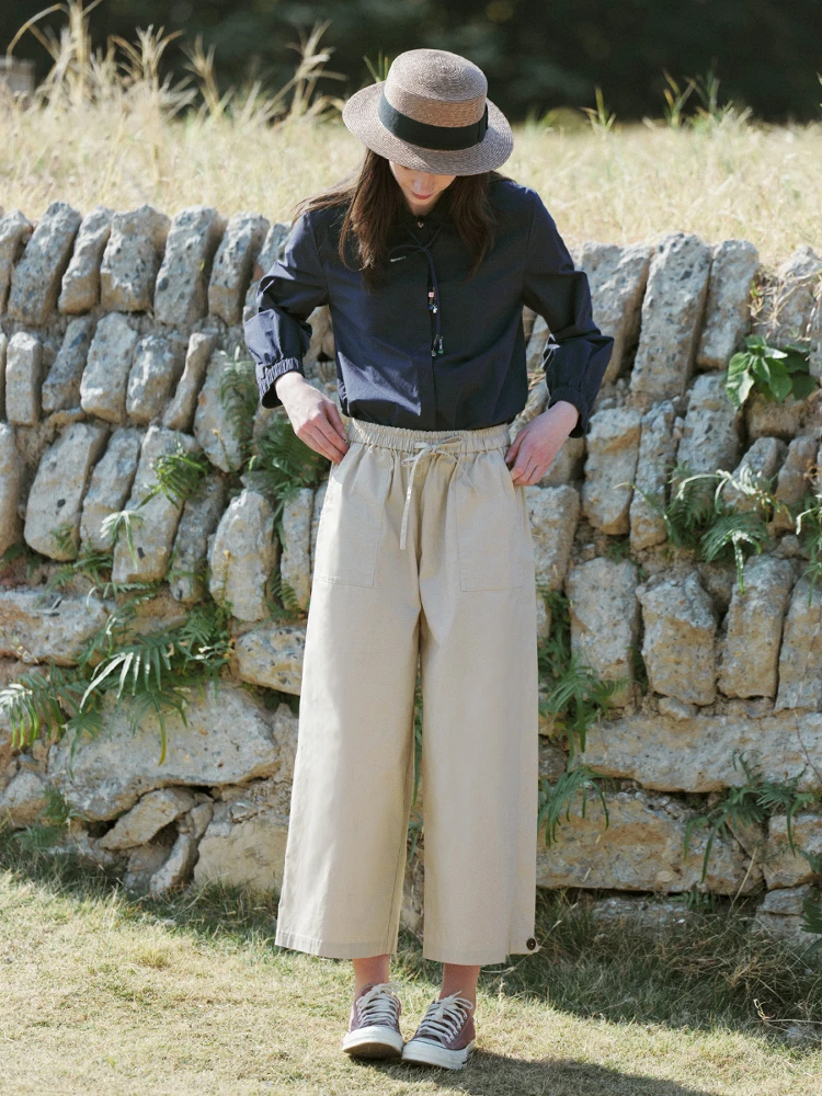 Широкие брюки из плотного хлопка свободного кроя, прямые, легкие, цвета хаки, для женщин, весна-лето, повседневные
Широкие брюки из плотного хлопка свободного кроя, прямые, легкие, цвета хаки, для женщин, весна-лето, повседневные