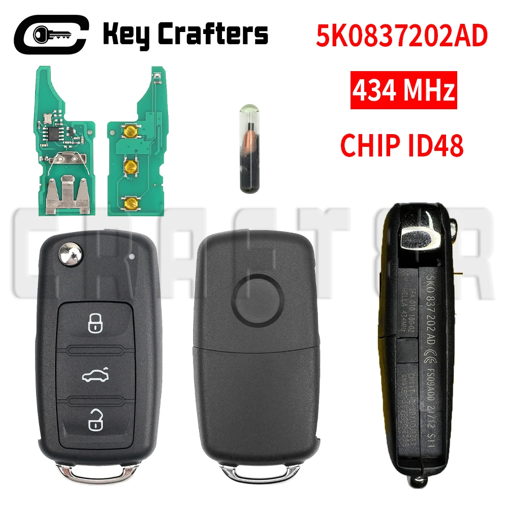 Автомобильный ключ-пульт Crafters 5K0837202AD с 48 чипами, 434,4 МГц, 2/3 кнопки, выкидной, для VW Volkswagen Multivan T5 Sharan Caravelle 2009-2015
Автомобильный ключ-пульт Crafters 5K0837202AD с 48 чипами, 434,4 МГц, 2/3 кнопки, выкидной, для VW Volkswagen Multivan T5 Sharan Caravelle 2009-2015