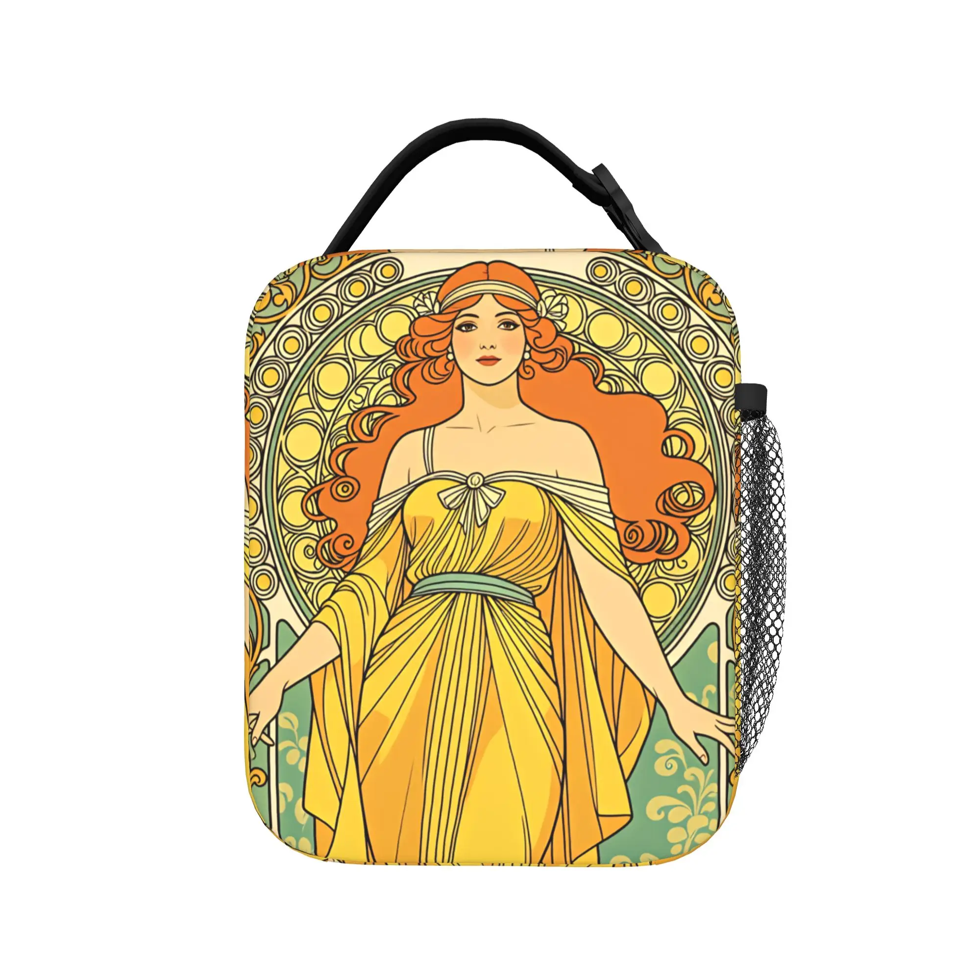 Lunch Bag Alphonse Mucha Zodiac Art Nouveau Travel Lunch Box For Child Cute Portable Print Thermal Lunch Bags
Lunch Bag Alphonse Mucha Zodiac Art Nouveau Travel Lunch Box For Child Cute Portable Print Thermal Lunch Bags