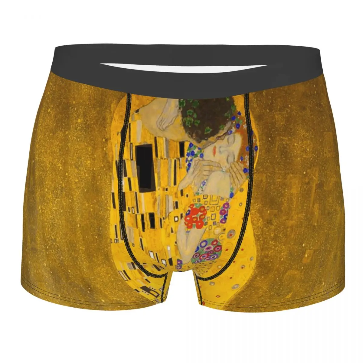 Custom The Kiss By Gustav Klimt Underwear Men Printed Symbolism Art Boxer Briefs Shorts Panties Breathable Underpants
Custom The Kiss By Gustav Klimt Underwear Men Printed Symbolism Art Boxer Briefs Shorts Panties Breathable Underpants