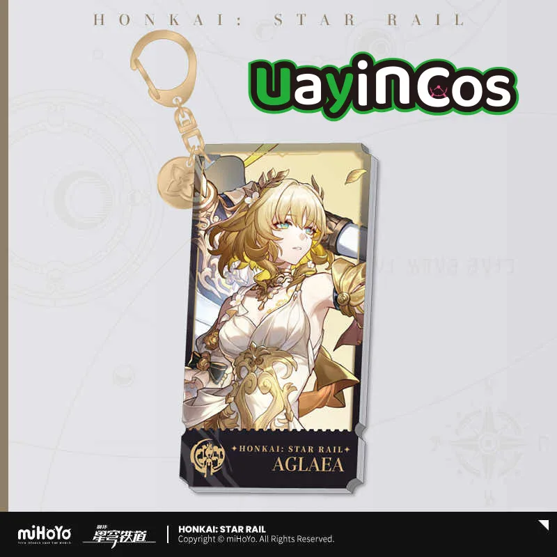 Official Original Honkai: Star Rail Aglaea Acrylic Pendant Keychain Doll Bag Accessories Anime Figure Game Toy For Kids Gifts
Official Original Honkai: Star Rail Aglaea Acrylic Pendant Keychain Doll Bag Accessories Anime Figure Game Toy For Kids Gifts