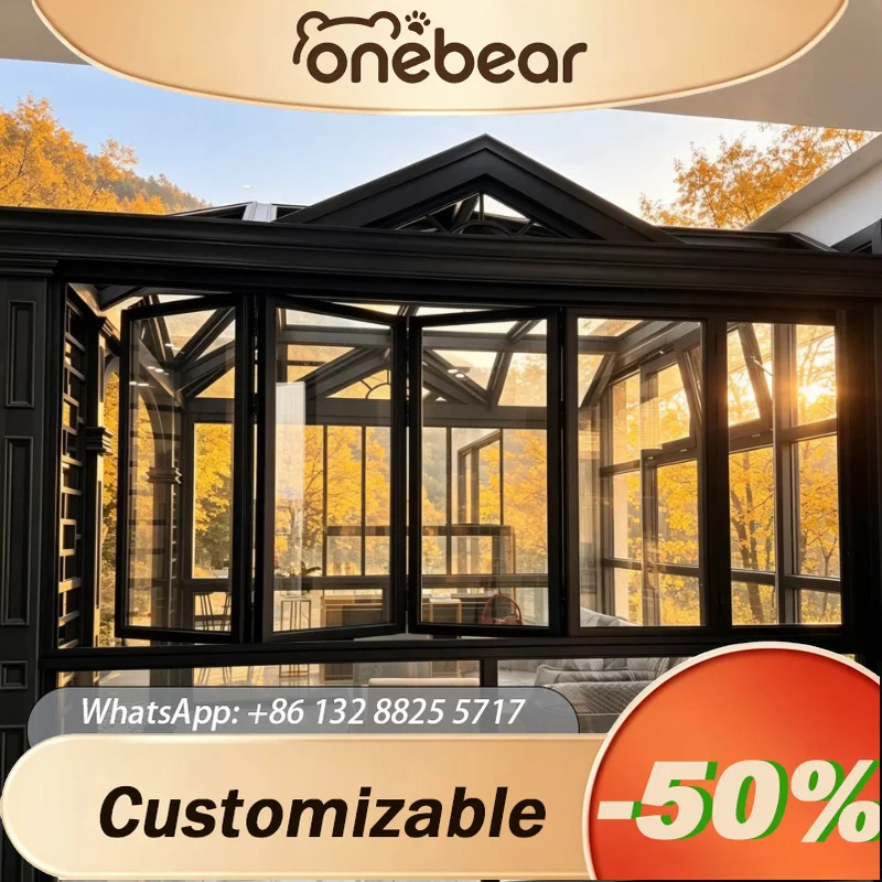 Any Size Custom Aluminum Inward Folding Windows Space Saving Windproof Waterproof Smooth Operation For Balcony And Sunroom
Any Size Custom Aluminum Inward Folding Windows Space Saving Windproof Waterproof Smooth Operation For Balcony And Sunroom