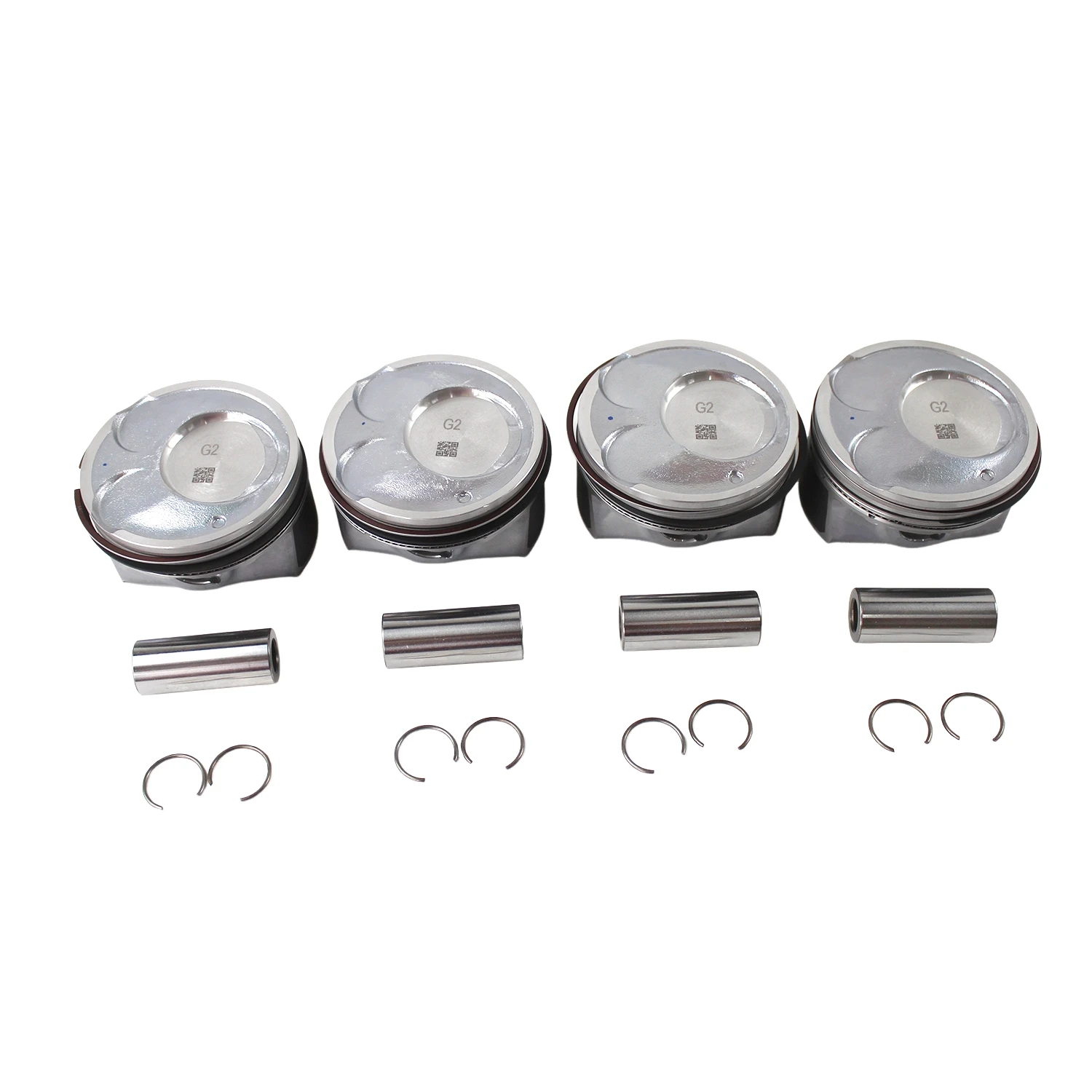 4Pcs Piston & Rings Kit 23041-2E210 for Kia Soul Forte Forte5 Forte Koup 2.0L 2014-2018 Automotive Engine Parts
4Pcs Piston & Rings Kit 23041-2E210 for Kia Soul Forte Forte5 Forte Koup 2.0L 2014-2018 Automotive Engine Parts