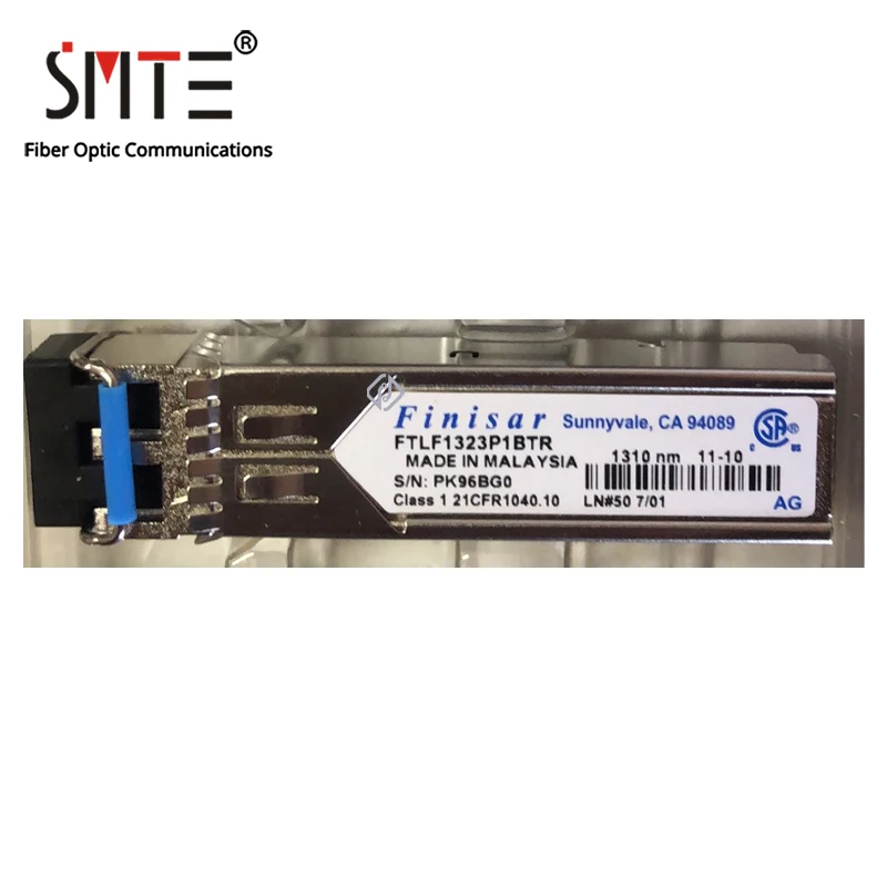 FINISAR FTLF1323P1BTR 155M 1310NM 15KM DDM SM SFP LC Fiber Optical Module Transceiver Original
FINISAR FTLF1323P1BTR 155M 1310NM 15KM DDM SM SFP LC Fiber Optical Module Transceiver Original