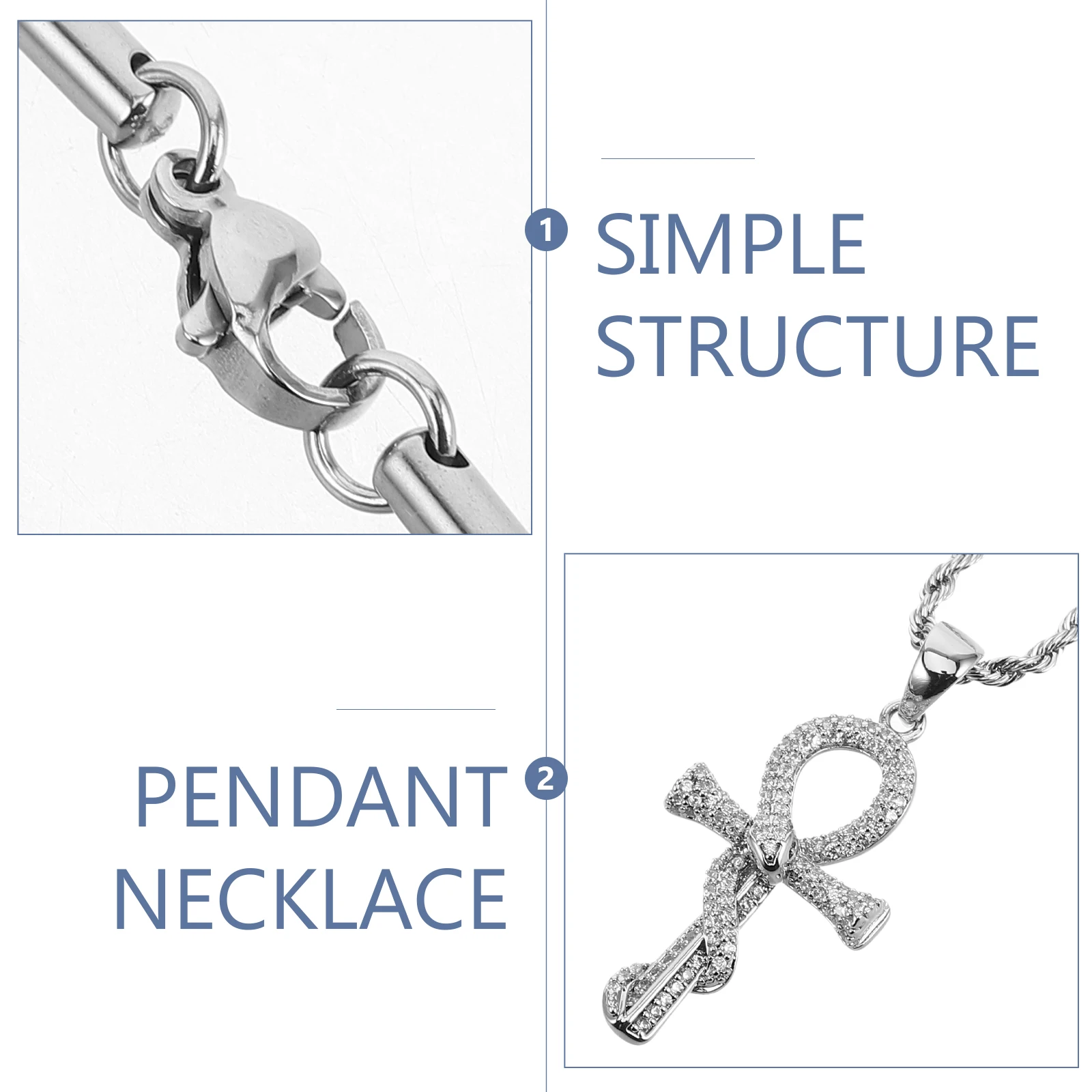 Snake Pendant Necklace Charm for Women Clavicle Chain Ladies Silver Flexible Adjustable Choker Copper Men's Jewelry Miss
Snake Pendant Necklace Charm for Women Clavicle Chain Ladies Silver Flexible Adjustable Choker Copper Men's Jewelry Miss