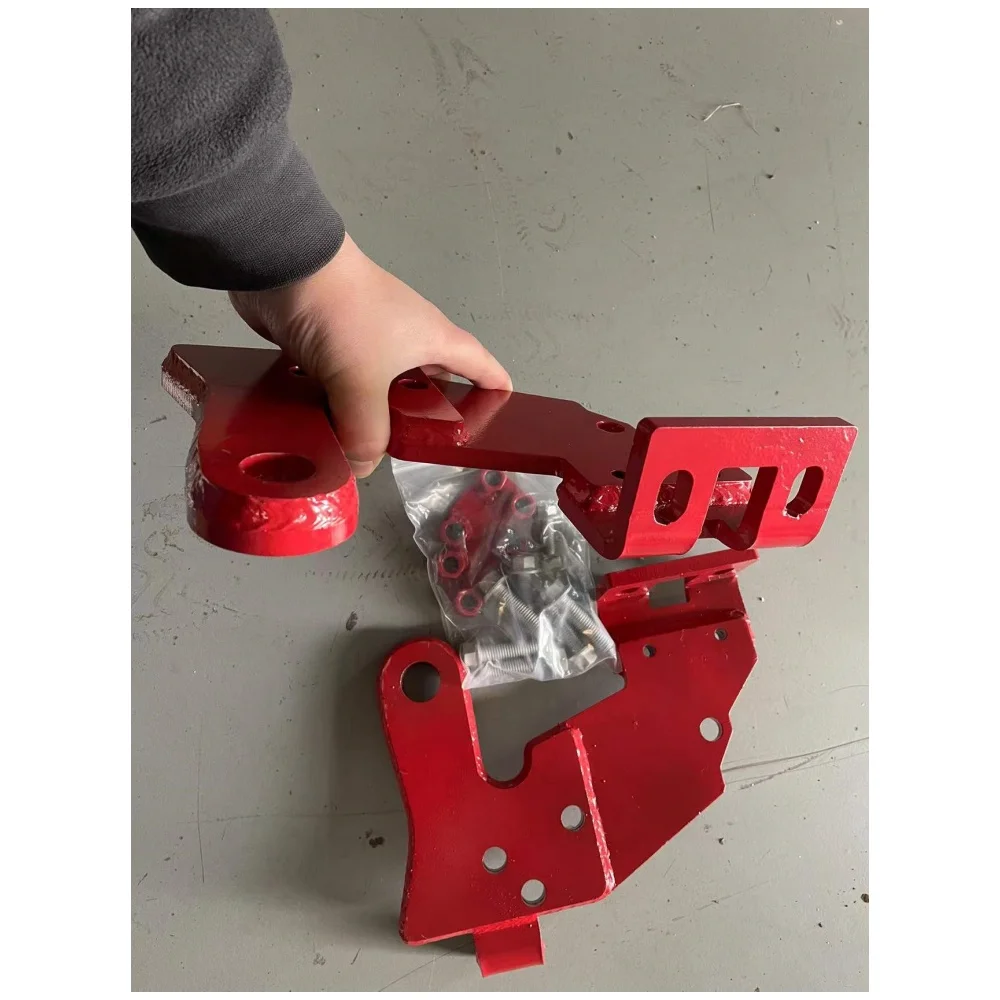 JL1262 Tenth Anniversary Front Bumper Reinforced Drag Hook Half-Link Safety Latch Clevis Winch Cable Hook For Jeep Wrangler JL
JL1262 Tenth Anniversary Front Bumper Reinforced Drag Hook Half-Link Safety Latch Clevis Winch Cable Hook For Jeep Wrangler JL