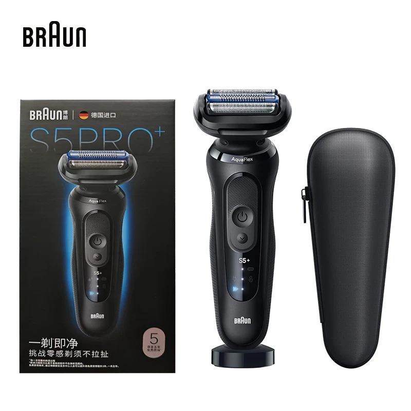 Braun Series 5 Pro Electric Shaver 53-N20010cs SkinAir Gentle Shave AutoSense Adaptive Power 4D Floating Head Wet Dry Razor
Braun Series 5 Pro Electric Shaver 53-N20010cs SkinAir Gentle Shave AutoSense Adaptive Power 4D Floating Head Wet Dry Razor