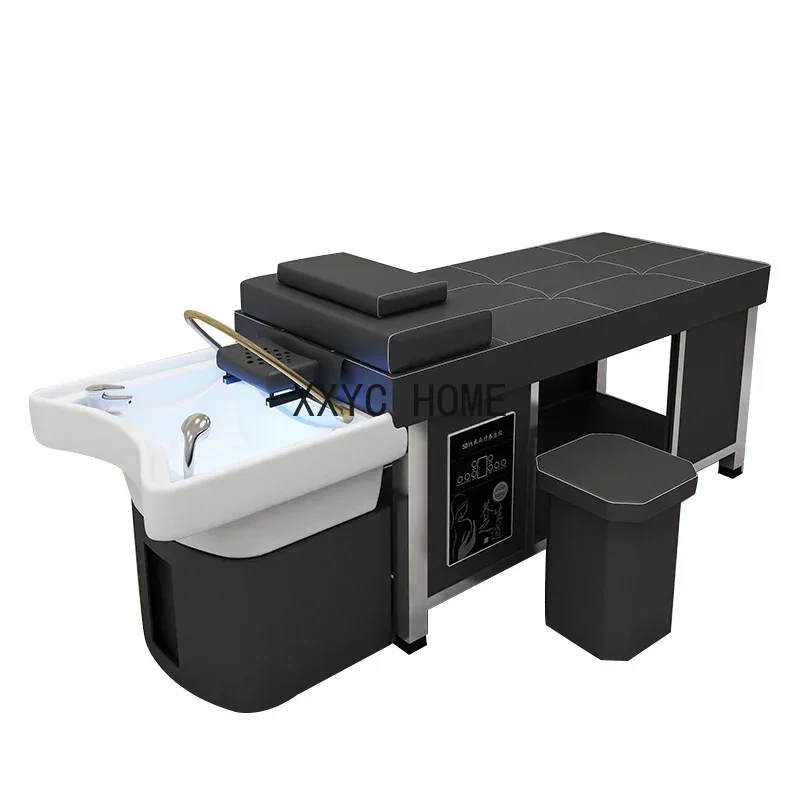 Кровать с шампунем для массажа головы, волосы, керамическая раковина с фумигацией и массажной кроватью с циркуляцией воды постоянной температуры
Кровать с шампунем для массажа головы, волосы, керамическая раковина с фумигацией и массажной кроватью с циркуляцией воды постоянной температуры