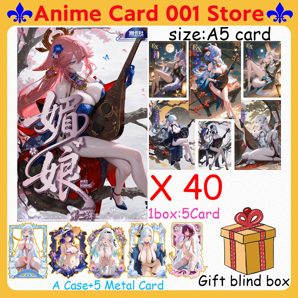 New A5 Size Charm Lady Goddess Story waifu Collection Card Bikini Swimsuit ACG CCG Toys Hobby Gifts
New A5 Size Charm Lady Goddess Story waifu Collection Card Bikini Swimsuit ACG CCG Toys Hobby Gifts