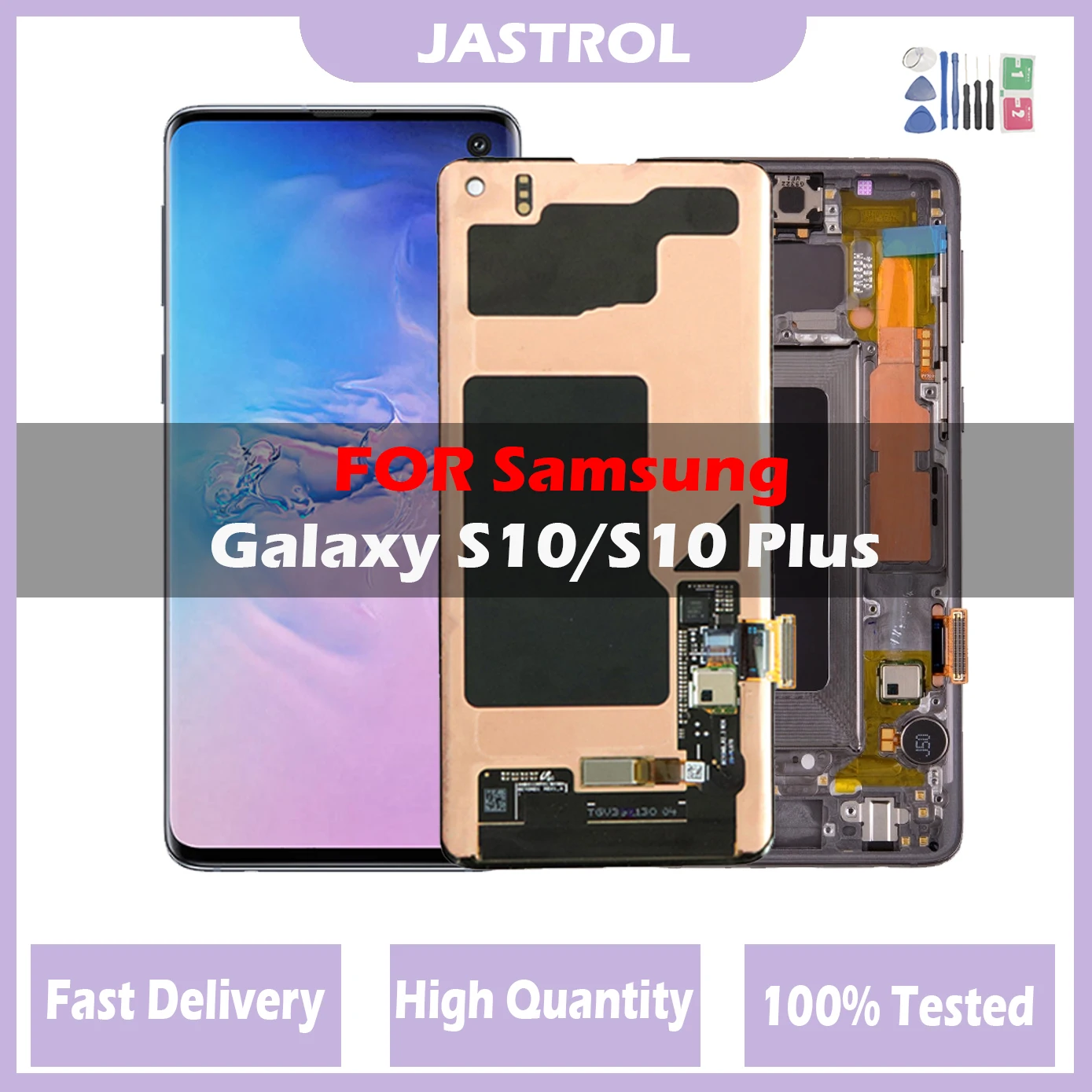 ЖК-дисплей Super AMOLED для SAMSUNG Galaxy LCD S10 Plus S10 +, сенсорный экран с рамкой, дигитайзер в сборе, запасные части
ЖК-дисплей Super AMOLED для SAMSUNG Galaxy LCD S10 Plus S10 +, сенсорный экран с рамкой, дигитайзер в сборе, запасные части