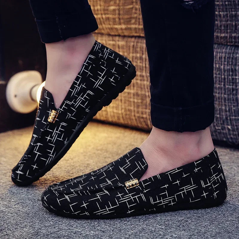 Men's Flat Loafers Comfortable Casual Shoes Breathable Slip-On Soft Driving Shoes Light Moccasins Hombre Men Lazy Shoes 2025
Men's Flat Loafers Comfortable Casual Shoes Breathable Slip-On Soft Driving Shoes Light Moccasins Hombre Men Lazy Shoes 2025