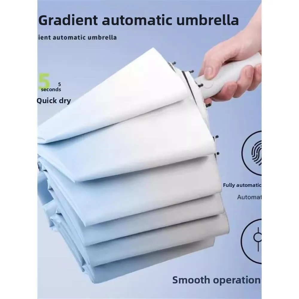 Large Automatic Umbrella for Women Windproof Sunshade Umbrella Can Be Folded Men's Rainproof Umbrella Home Daily Use
Large Automatic Umbrella for Women Windproof Sunshade Umbrella Can Be Folded Men's Rainproof Umbrella Home Daily Use