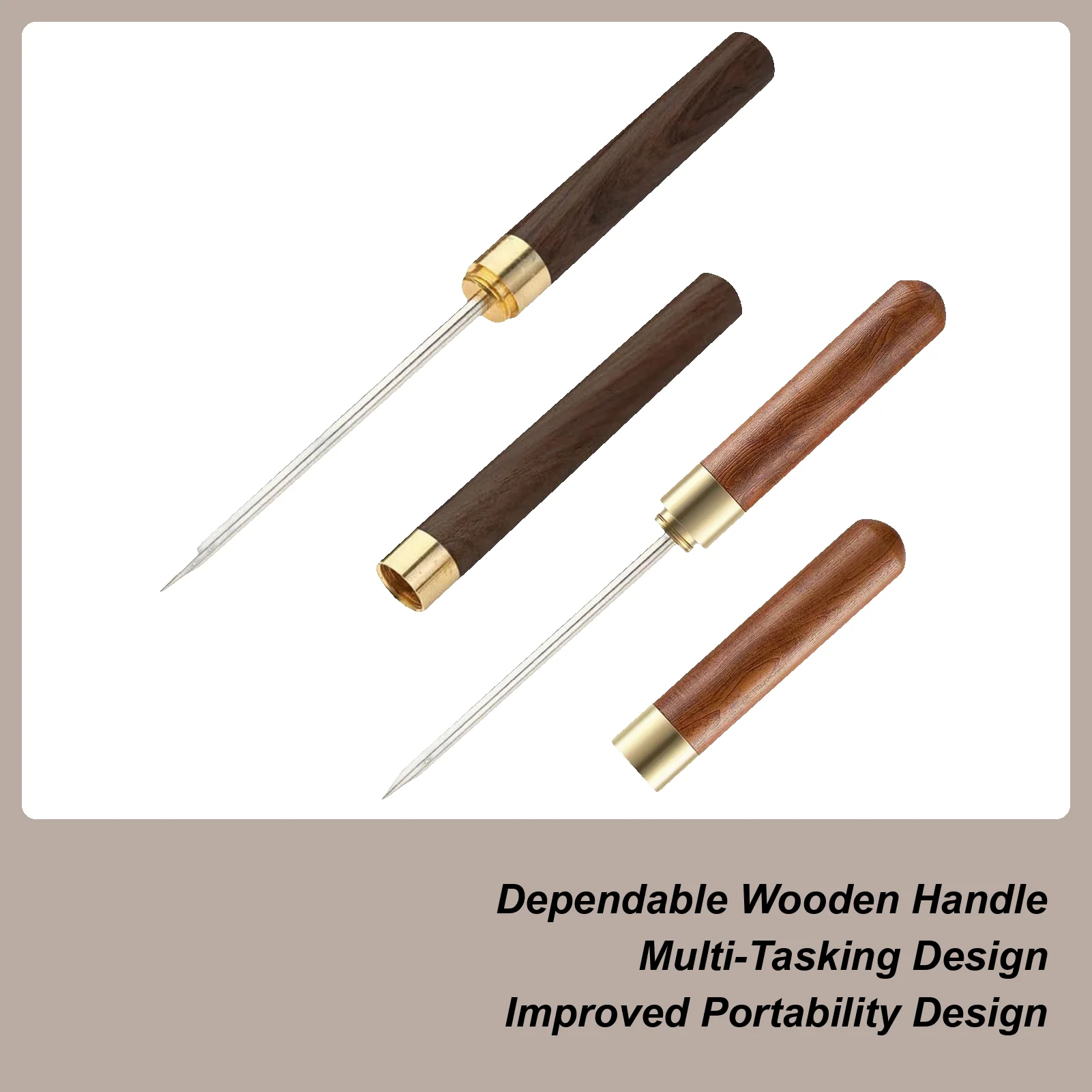 Ice Pick Stainless Steel Breaking Ice Pick Lidded Food Processing Handheld Gear With Non-Slip Grip For Sculpture Carving Kitchen
Ice Pick Stainless Steel Breaking Ice Pick Lidded Food Processing Handheld Gear With Non-Slip Grip For Sculpture Carving Kitchen