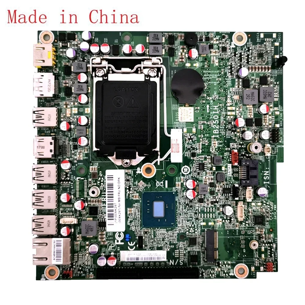 FOR Lenovo 620S-03IKL motherboard 00XK297 IB250IH 1151 DDR4 motherboard 100% test ok send
FOR Lenovo 620S-03IKL motherboard 00XK297 IB250IH 1151 DDR4 motherboard 100% test ok send