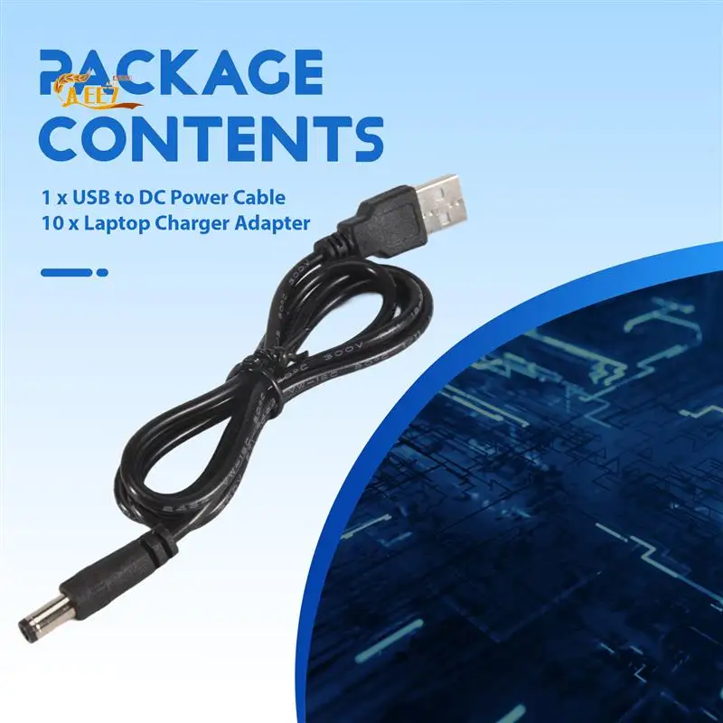 AEE7-USB-кабель питания постоянного тока Универсальный зарядный кабель USB-разъема постоянного тока Шнур питания со сменными разъемами-адаптером
AEE7-USB-кабель питания постоянного тока Универсальный зарядный кабель USB-разъема постоянного тока Шнур питания со сменными разъемами-адаптером