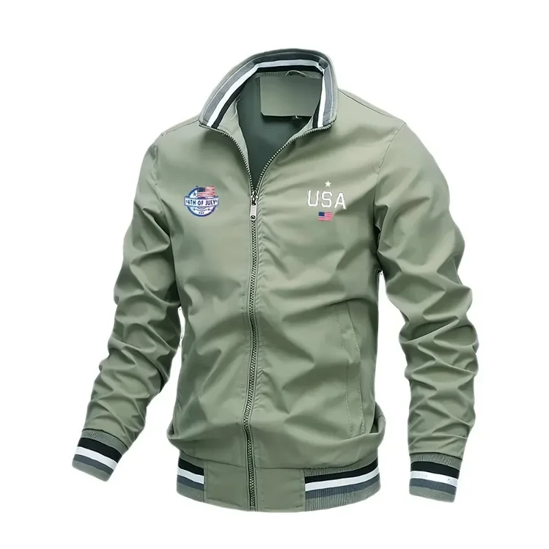 2026 Men's High Quality Fashion Casual Jacket USA Letter Graphic Print Outdoor Oversize Baseball Bomber Varsity Coat Streetwear
2026 Men's High Quality Fashion Casual Jacket USA Letter Graphic Print Outdoor Oversize Baseball Bomber Varsity Coat Streetwear